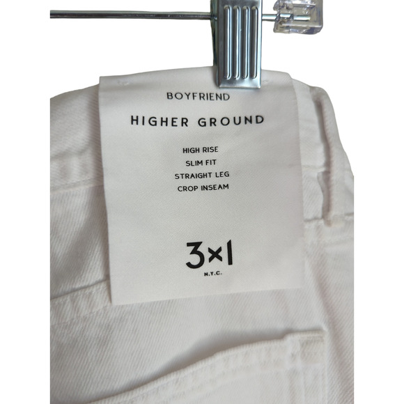 3x1 NYC Boyfriend Higher Ground Distressed Jean size 30 - Picture 5 of 8